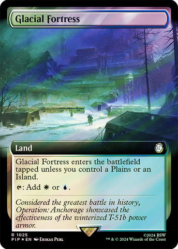 Glacial Fortress (pip) (1025) / Extended Surge Foil