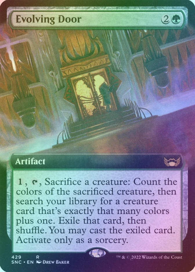 Evolving Door (SNC) (429) / Extended Art / Foil