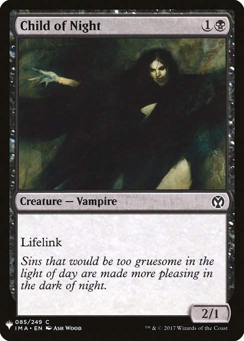 Child of Night (PLST) (IMA-85)