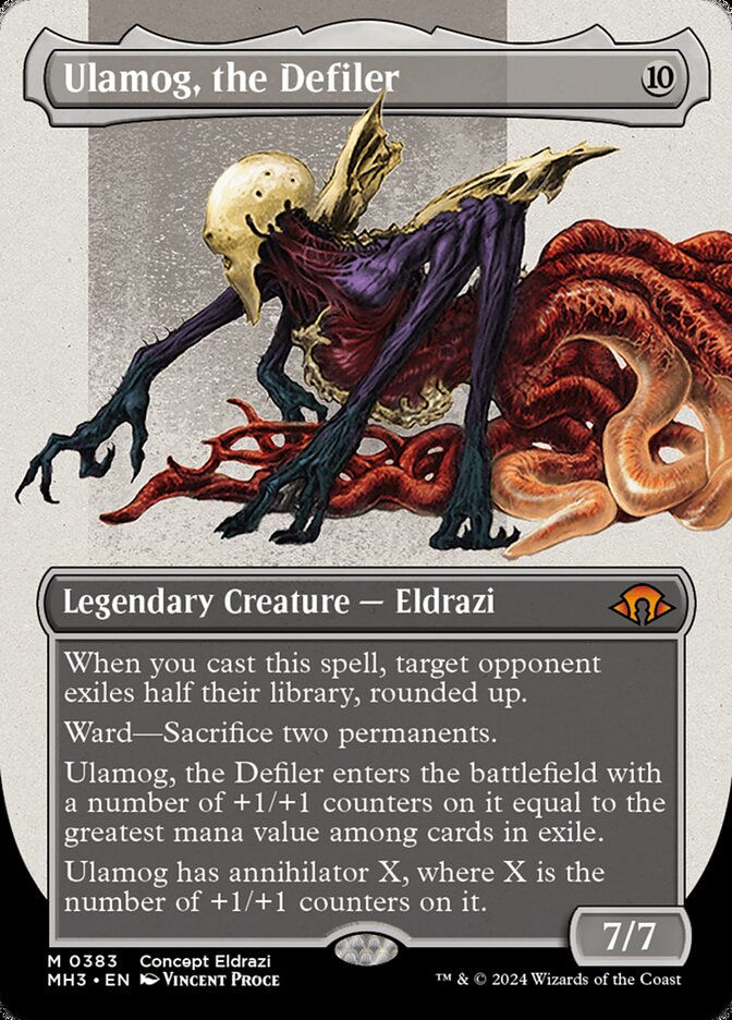 Ulamog, the Defiler (MH3) (383) / Borderless