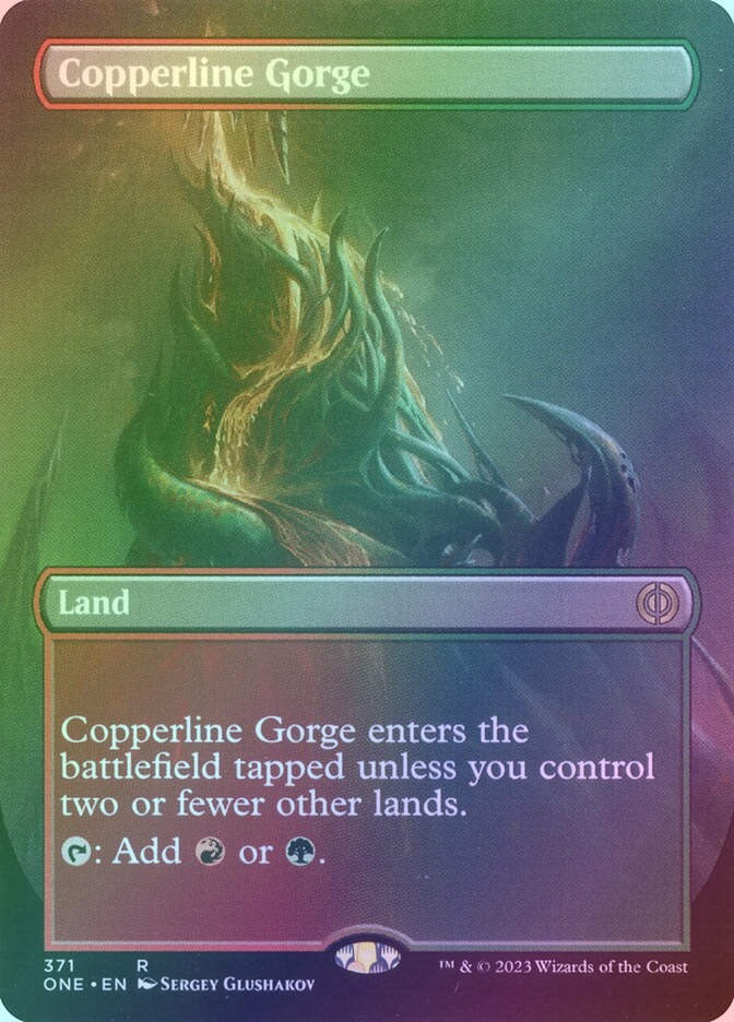 Copperline Gorge (ONE) (371) / Borderless / Foil