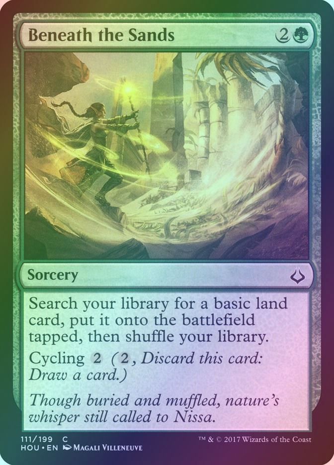 Beneath the Sands (HOU) (111) / Foil