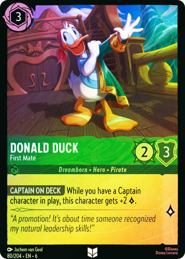 Donald Duck - First Mate (LOR_AZU) / Foil