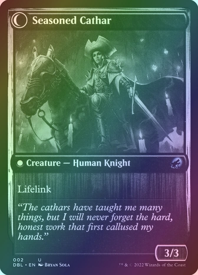 Ambitious Farmhand // Seasoned Cathar (DBL) (2) / Foil — cara 2 de 2