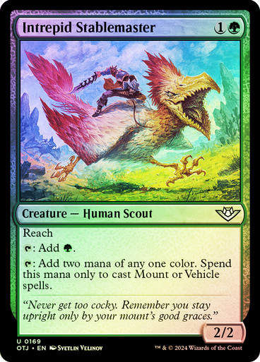 Intrepid Stablemaster (otj) (169) / Foil