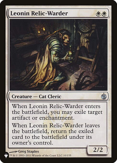 Leonin Relic-Warder (PLST) (MBS-10)