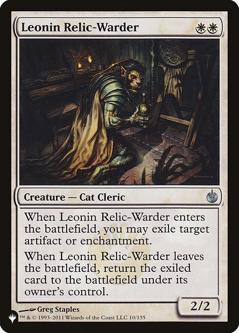 Leonin Relic-Warder (PLST) (MBS-10)