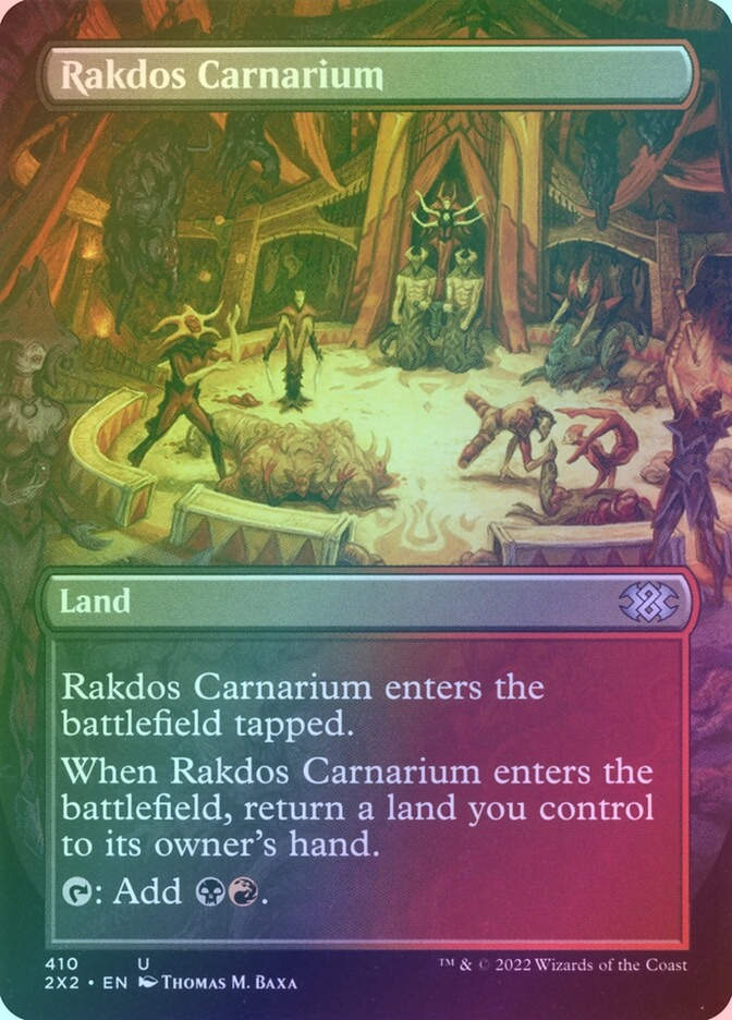 Rakdos Carnarium (2X2) (410) / Borderless / Foil
