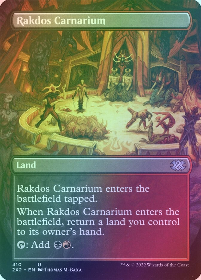 Rakdos Carnarium (2X2) (410) / Borderless / Foil