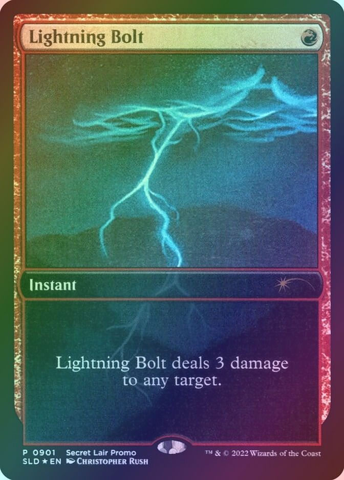 Lightning Bolt (SLD) (901) / Foil