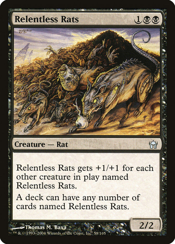 Relentless Rats (5DN) (58) / Foil