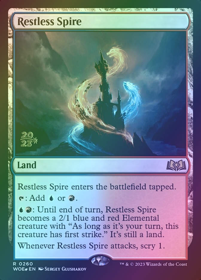 Restless Spire (PWOE) (260s) / Foil