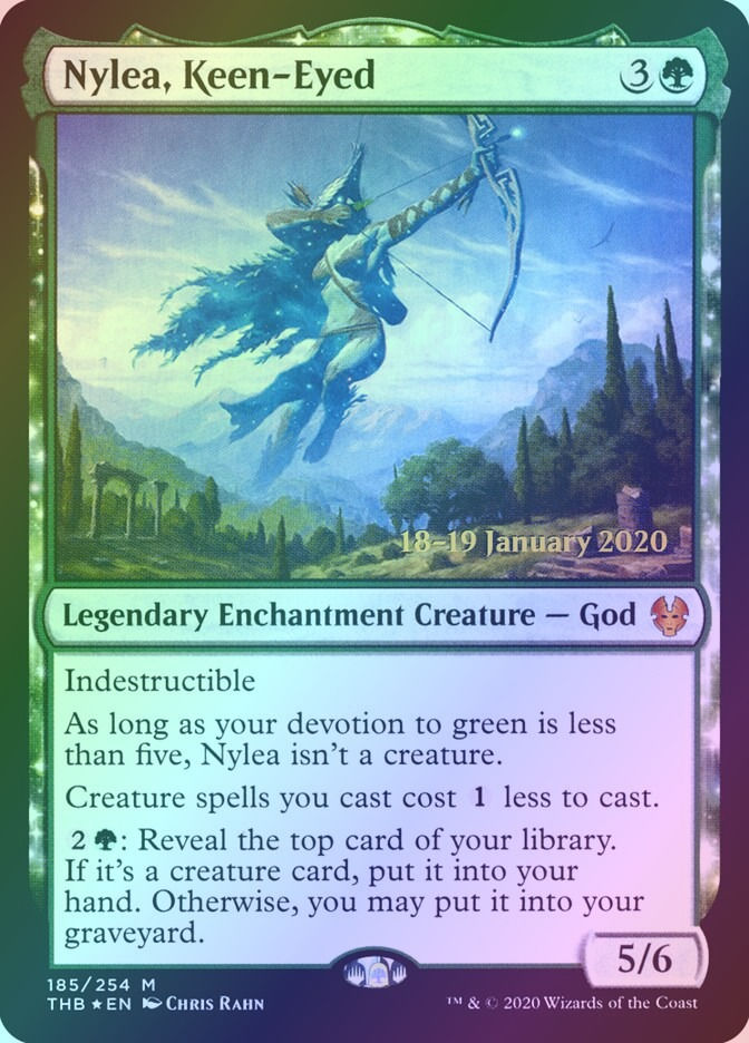 Nylea, Keen-Eyed (PTHB) (185s) / Foil