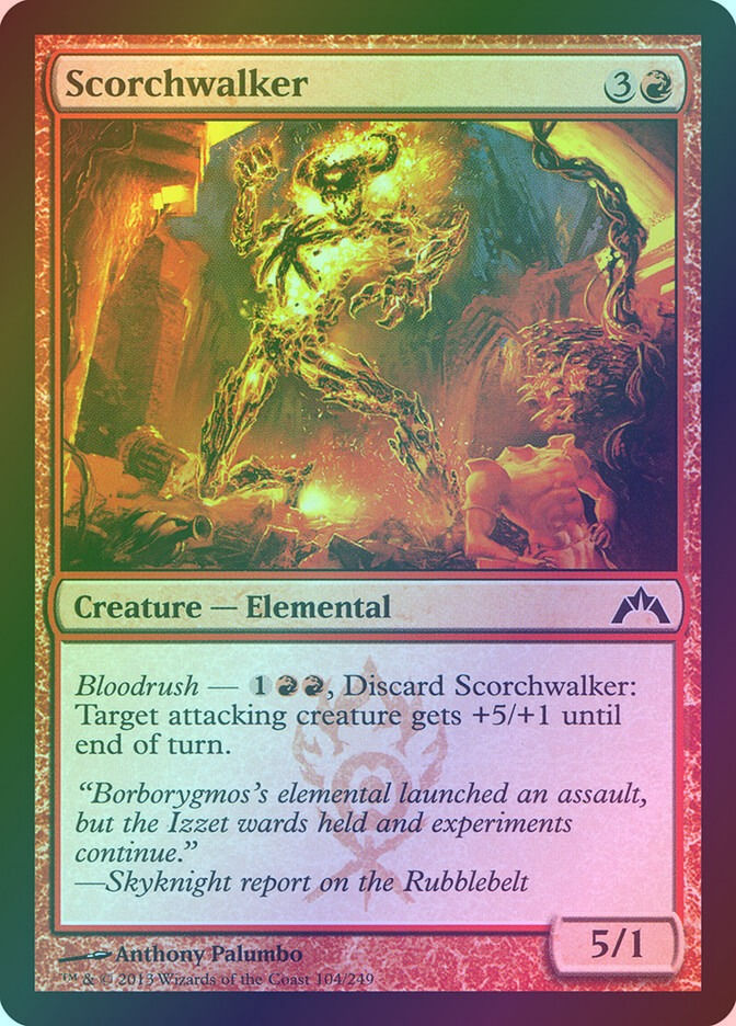 Scorchwalker (GTC) (104) / Foil