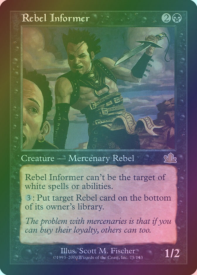 Rebel Informer (PCY) (75) / Foil