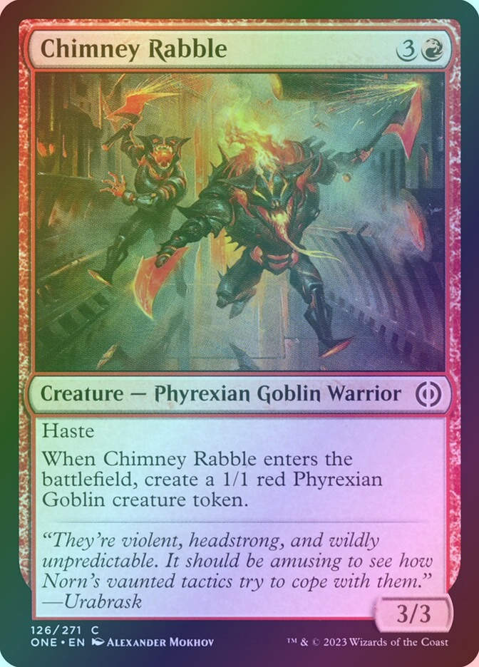 Chimney Rabble (ONE) (126) / Foil