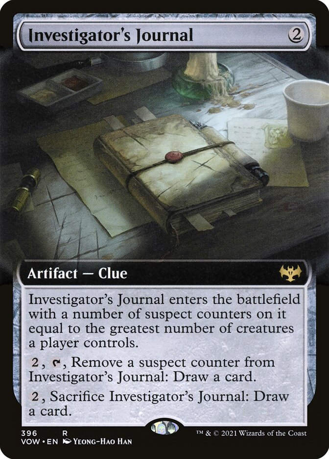 Investigator's Journal (VOW) (396) / Extended Art