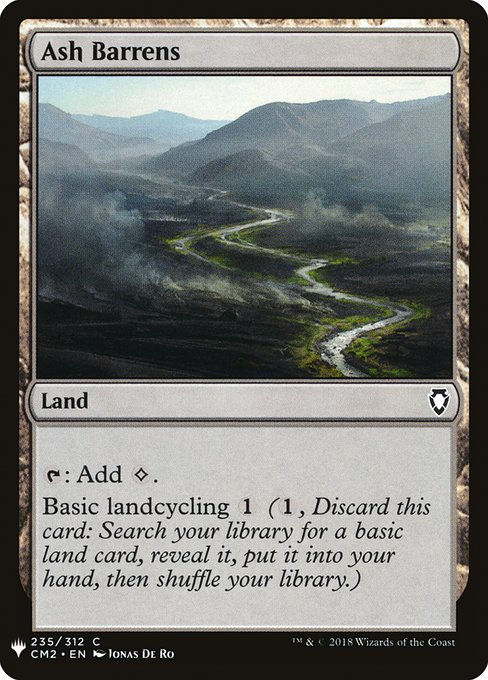 Ash Barrens (PLST) (CM2-235)