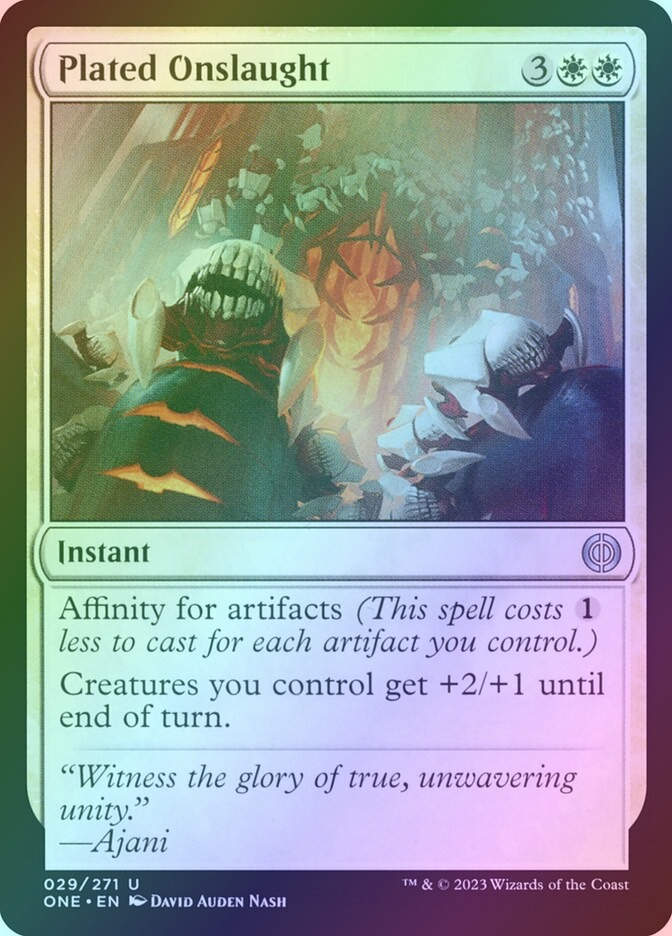 Plated Onslaught (ONE) (29) / Foil