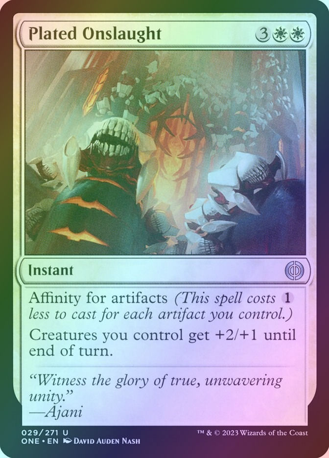 Plated Onslaught (ONE) (29) / Foil