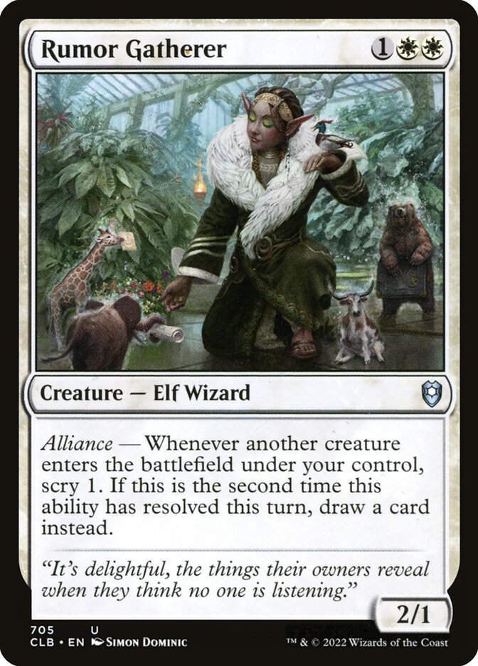 Rumor Gatherer (CLB) (705)
