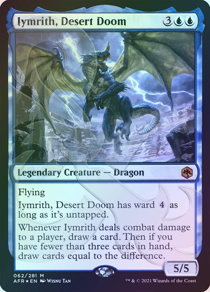 Iymrith, Desert Doom (PAFR) (62a) / Embossed Foil