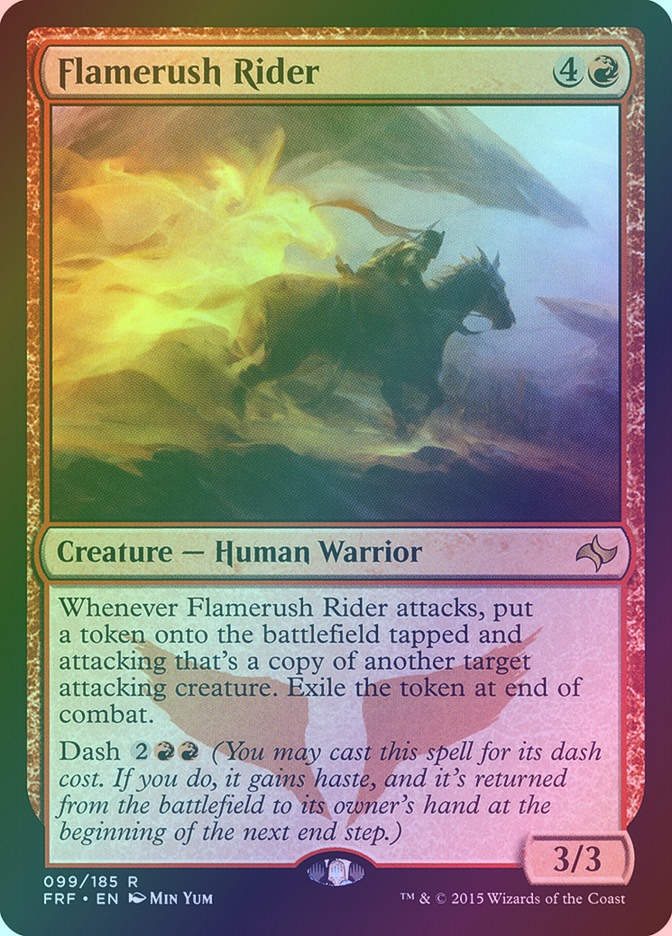 Flamerush Rider (FRF) (99) / Foil