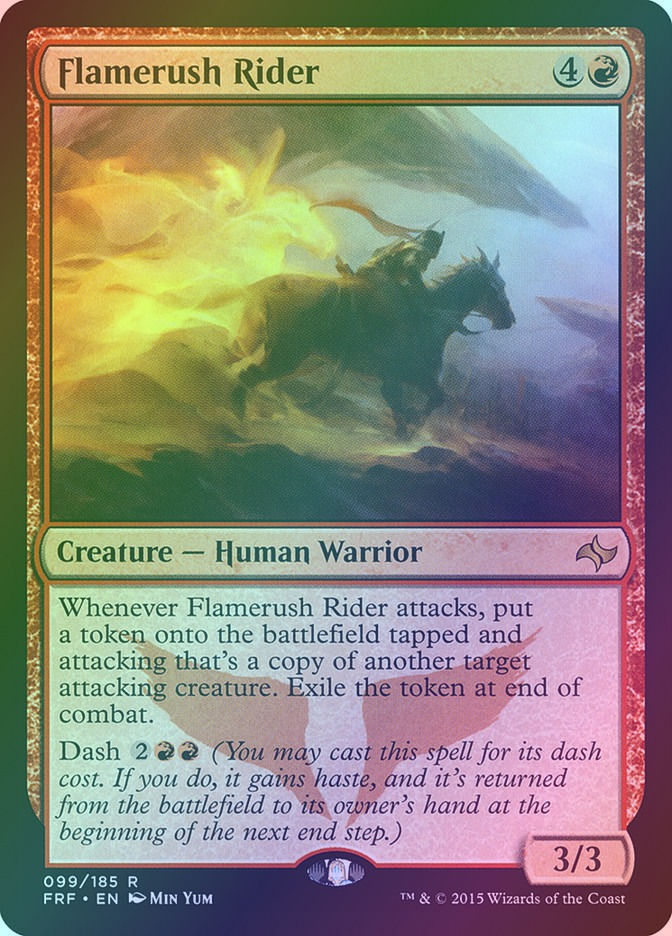 Flamerush Rider (FRF) (99) / Foil
