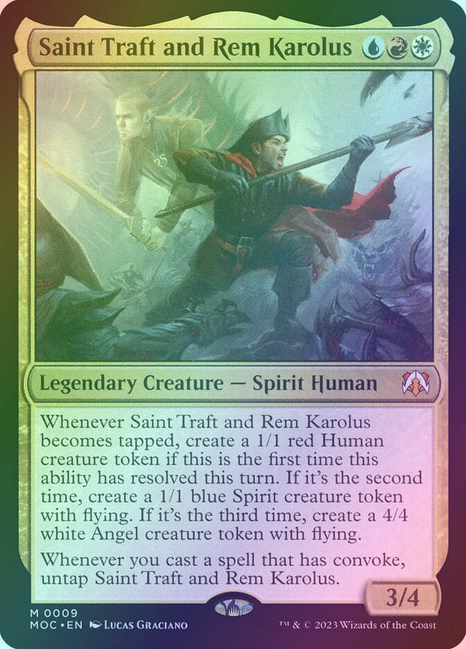 Saint Traft and Rem Karolus (MOC) (9) / Foil