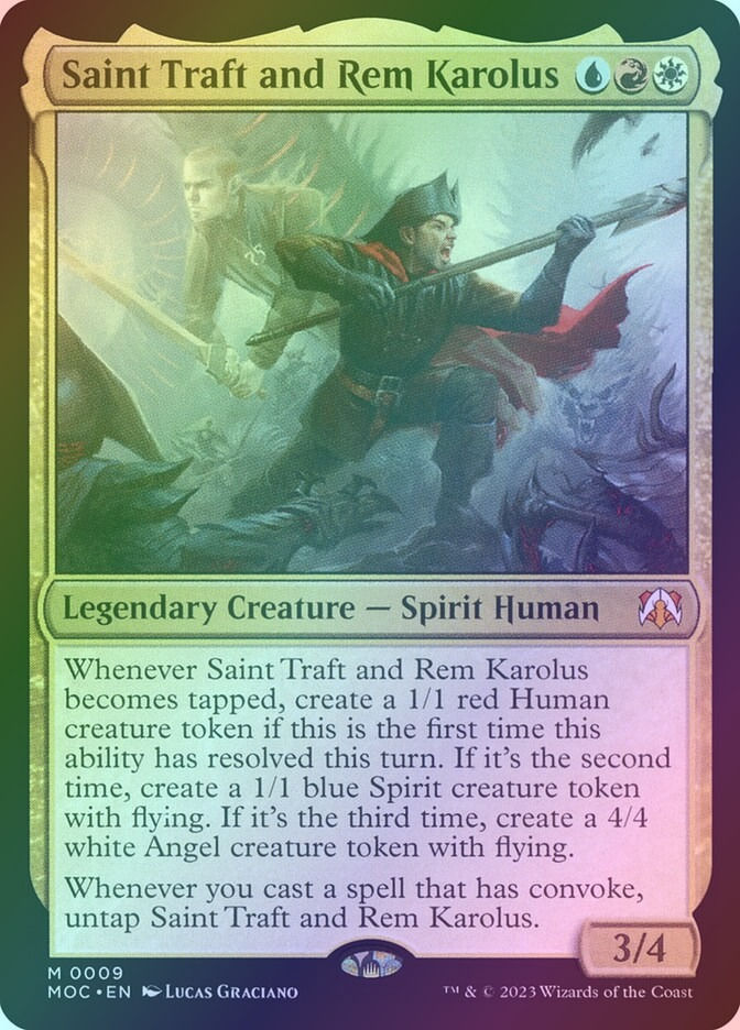 Saint Traft and Rem Karolus (MOC) (9) / Foil