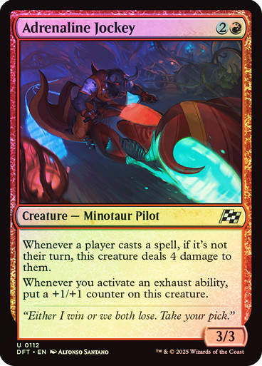Adrenaline Jockey (DFT) (112) / Foil
