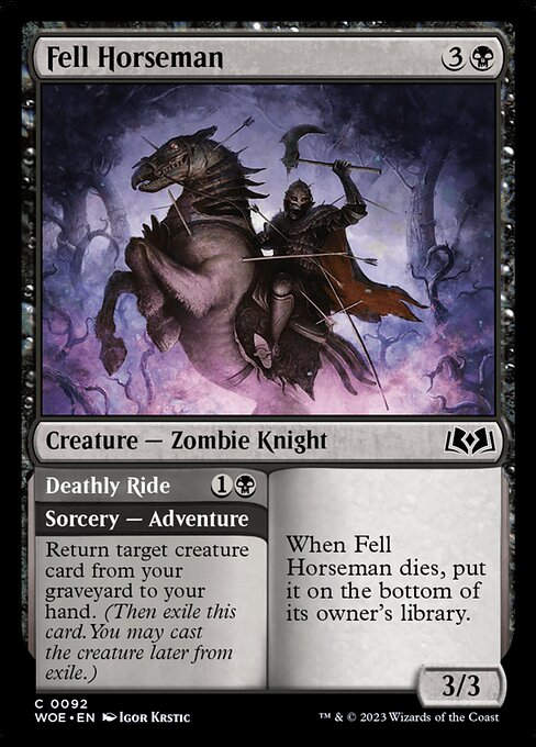 Fell Horseman // Deathly Ride (woe)