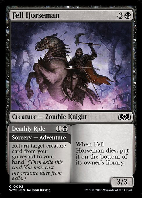 Fell Horseman // Deathly Ride (woe)