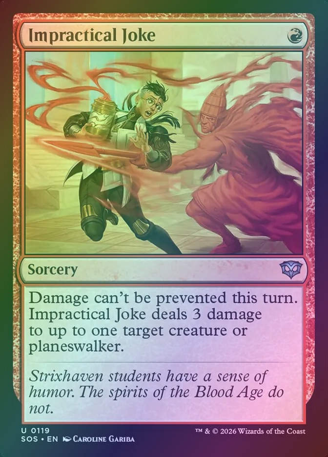 Impractical Joke (SOS) (119) / Foil