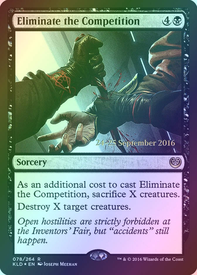 Eliminate the Competition (PKLD) (78s) / Foil