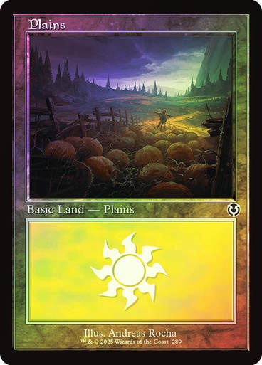 Plains (INR) (289) / Foil Retro