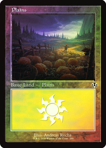 Plains (INR) (289) / Foil Retro