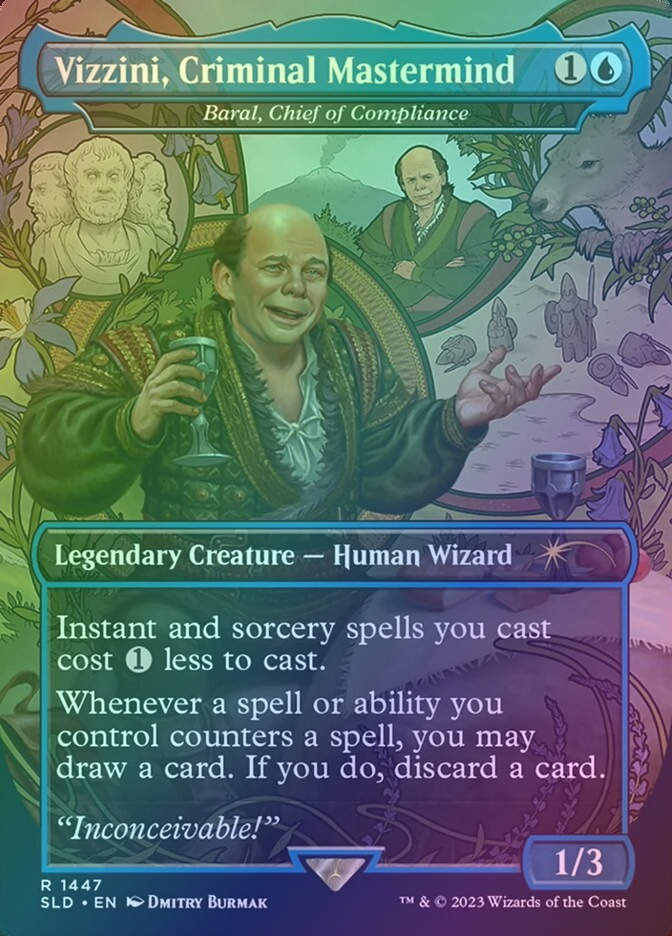 Baral, Chief of Compliance (SLD) (1447) / Borderless / Foil