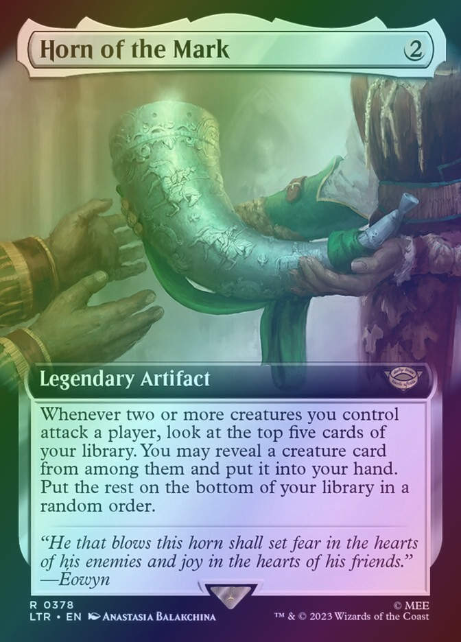 Horn of the Mark (LTR) (378) / Extended Art / Foil
