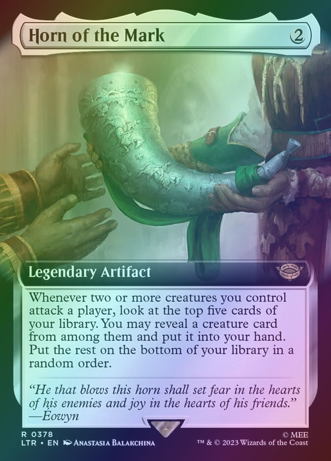 Horn of the Mark (LTR) (378) / Extended Art / Foil