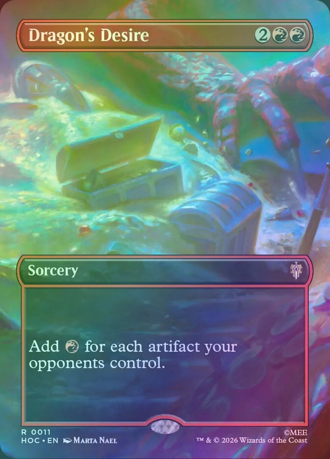 Dragon's Desire (HOC) (11) / Foil