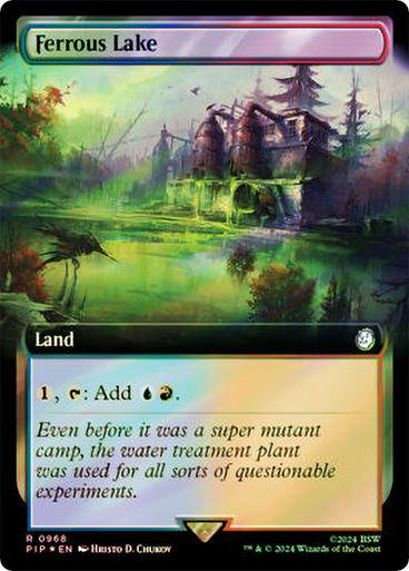 Ferrous Lake (pip) (968) / Extended Surge Foil