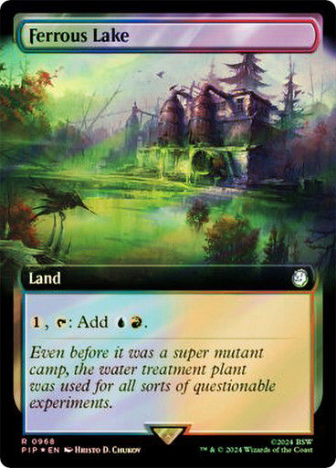 Ferrous Lake (pip) (968) / Extended Surge Foil