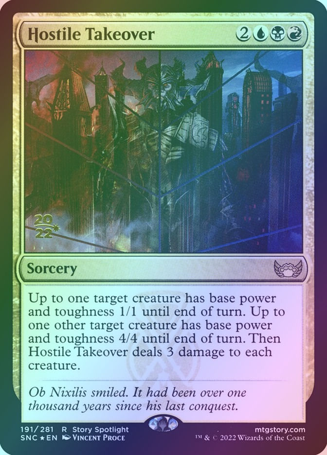 Hostile Takeover (PSNC) (191s) / Foil