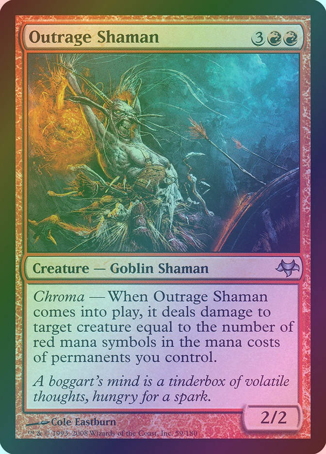 Outrage Shaman (EVE) (59) / Foil