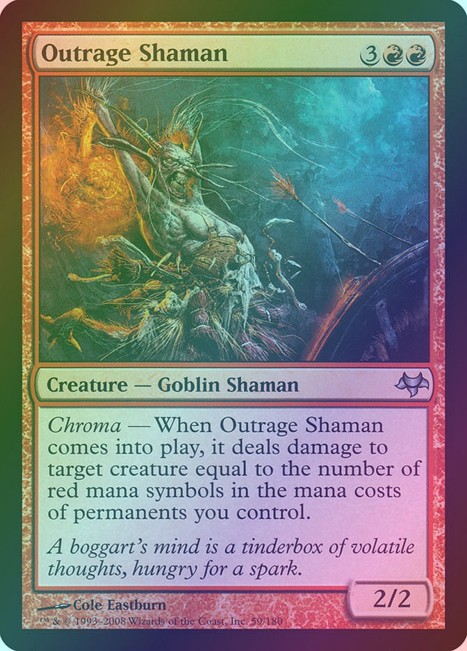 Outrage Shaman (EVE) (59) / Foil