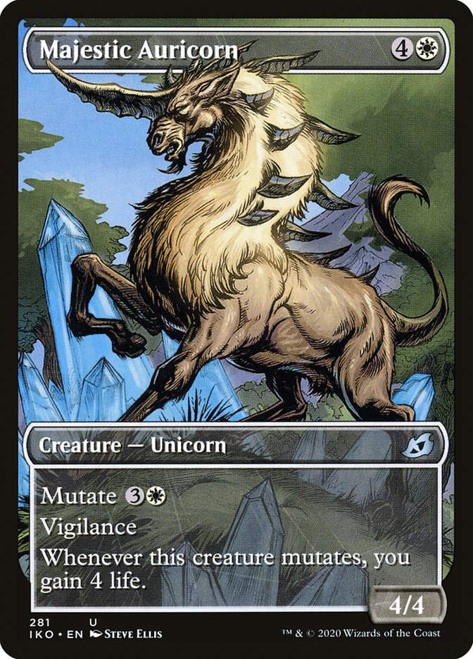 Majestic Auricorn (IKO) (281) / Showcase