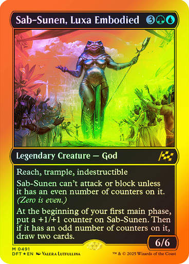 Sab-Sunen, Luxa Embodied (DFT) (491)  / First Place Foil