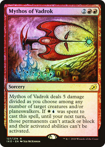 Mythos of Vadrok (IKO) (324) / Extended Art / Foil