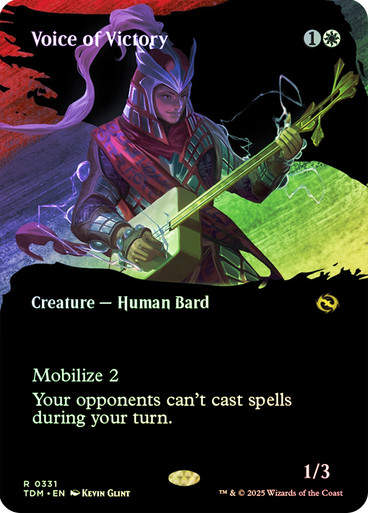 Voice of Victory (TDM) (331) / Foil / Showcase BL
